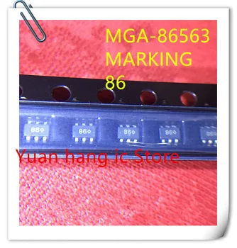 10pcs 100% nový a pôvodný MGA-86563-TR1G MGA-86563 MGA86563 CE 86 SOT-363 IC