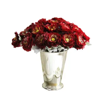 10Pcs Jednu Pobočku Hodváb Rose Umelé Kvety, pre Domáce Dekorácie Falošné Kvetinové Svadobné Kytice Nevesty Ruže Kvet Stenu Veniec
