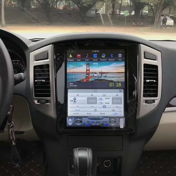2 din 2din Android auto Rádio multimediálny prehrávač na Mitsubishi Pajero 4 V97 V93 auto stereo autoradio auto audio vertikálne Tesla