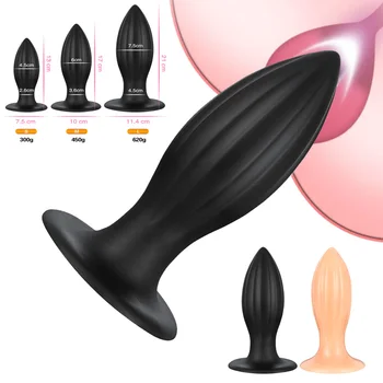2020 Nové Obrovské Análny Plug Poukázal Kužeľ Veľký Zadok Plug Konečníka, Pošvy Dilator Dospelých Masturbator Sexuálne Hračky pre Mužov, Žien, Análny Sex Produkt