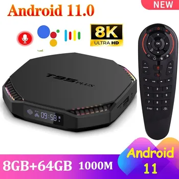 2022 T95 PLUS, Smart TV Box Android 11 8 GB RAM, 64 GB 4 GB 32 GB RK3566 2.4 G&5 ghz WiFi 1000M BT 4K 8K TVBOX Set-Top Box Media Player