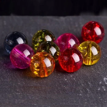 20pcs/ veľa Prírodné Perly Voľné Korálky Rainbow Umelé Crystal Korálky Šperky, Náramky, Náhrdelníky DIY Materiál