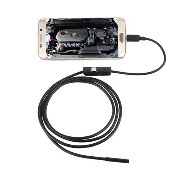 5,5 mm HD Android Telefón Počítač USB Endoskop Potrubia Auto Repair Endoskopu Kábel 3,5 m