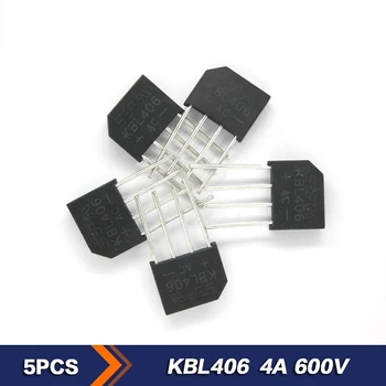 5 KS 600V 4A Most Rectifer Dióda KBL406 Dióda most