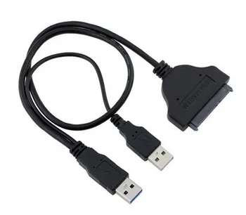 50 cm USB 3.0 na SATA 22 Pin Kábel pre 2.5