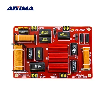 AIYIMA 600W Reproduktor Frekvenčný Delič 3 Spôsob Crossover Domáce Kino Profesionálne Stage Audio Reproduktory Výhybiek Filter