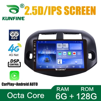 Android 10.0 1024*600 Octa-Core Auto DVD Prehrávač, GPS Navigáciu Ústrojenstva Auto Stereo pre Toyota RAV4 2007-2012 Rádio Headunit