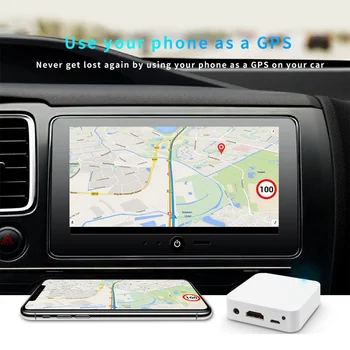 Auto MiraScreen WiFi Display Box Zrkadlo Telefón Na Auto Obrazovky Bezdrôtové pripojenie HDMI Av Vysielač Obrazovke Zrkadlenie Airplay pre IOS a Android