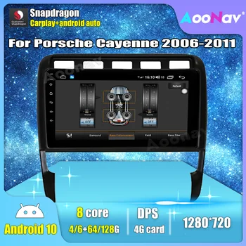 Autorádia Pre Porsche Cayenne 2006-2011 Android Automobilový multimédiá GPS Navigácia Podpory Pôvodnej Auto Systému