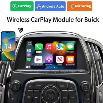 Bezdrôtové Apple CarPlay Displej Telefónu Zrkadlo Android Auto Auto Multimediálne Rozhranie pre Buick Verano Lakros Regal