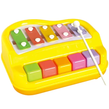 Detské hudobné orgatron hračka husle malý hudobný nástroj zraziť klavír hračky, 1 - 3 rokov