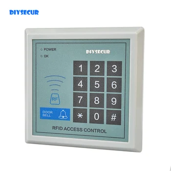 DIYSECUR RFID 125KHz Blízkosti Dverí RFID ID Card Reader Prístup Ovládanie Klávesnica