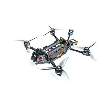 HGLRC Rekon35 Zeus10 AIO Zeus nano VTX 350mW Caddx Ratel 2 M80 GPS 1303.5 KV5500 2S 3.5 palcový Nano Dlhý Rad FPV Drone