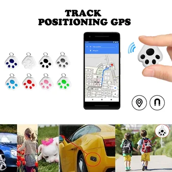 Inteligentné domáce Zvieratá GPS Tracker Anti-stratil Alarm Značky Bezdrôtová Tracker Dieťa Vrecka Peňaženku Telefón Key Finder Locator Proti Strate Budenia