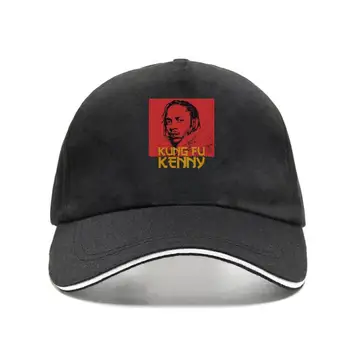 Kendrick Lamar Kung Fu Kenny NOVÉ Pánske Čierne šiltovku Bill Klobúky DMN