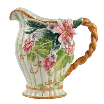 Keramické Tvorivé Ľalie Kvety, Vázy Coffee Pot Domova Remesiel Izba Svadobné Dekorácie, Remeselné Porcelánové Figúrky Dary