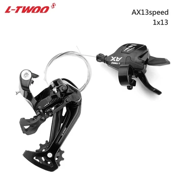 LTWOO AX 1*13 Rýchlosti Sada MTB 13V Spúšť Shifter Prehadzovačka 12T Sprievodca Kolesa Compate pre Shimano Horských Bicyklov Časti