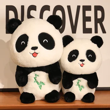 Nové Krásne Plyšové Panda Hračky Kawaii Bamboo Panda Bear Vankúš Peluche Bábiky, Plyšové Mäkké Zvierat, Hračky Pre Deti, Darčeky