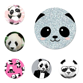 Roztomilý Čínska Panda Odznak Brošňa Pin Príslušenstvo Pre Oblečenie Batoh Dekorácie, darčeky