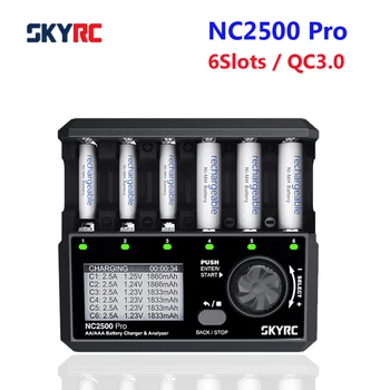 Skyrc NC2500 Pro LCD Inteligentná Nabíjačka na AA, AAA NiMH NiCd Nabíjateľné Batérie 3in1