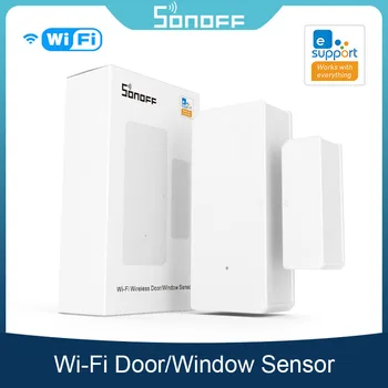 SONOFF DW2 WiFi Bezdrôtové Dvere, Okno, Senzor Detektora App Oznámenia Upozornenia Smart Home Security Security Pracuje S E-WeLink