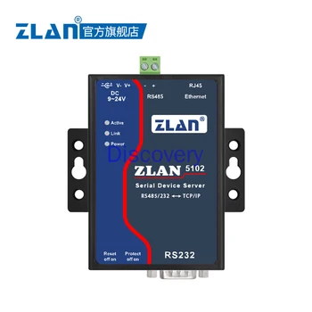 Sériový Server 485 485 na Ethernet 232 na Ethernet ZLAN5102