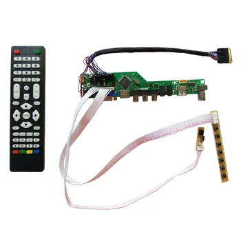 T. V56.031 Nové Univerzálne HDMI, USB, AV VGA ATV PC LCD Radič Rada pre 10.1 Palcový 1 280 x 800 LP101WX1-SLN2 LED LVDS Monitor Auta