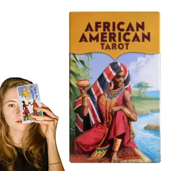 Tarot Oracle Karty Tajomné Veštenie Tarot Karty African American Tarot Karty Hry Doskové Hry Anglický Hrá Tarot Kariet