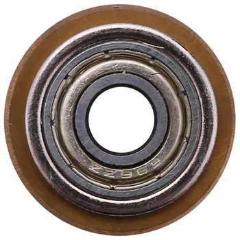 Titán potiahnutý zuhoľnatie dlaždice fréza exchange 22 x 6 x 6 mm mosadz zvonenia Podpora