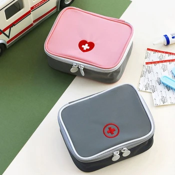Vonkajšie Havarijné Súpravy Camping Mini lekárska prvá pomoc kit Pilulku Skladovanie Tašky Cestovné Survival Kit