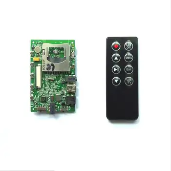Výrobca SD Kartu, Digitálny Video Rekordér Modul Bezpečnostný kamerový Micro DVR Modul S Diaľkovým ovládaním Mini Dosku