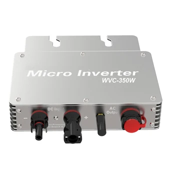 WVC350 350W 36V MicroInverter FV MPPT Solárnej Energie Na Grid kravatu invertor Ip65 Regulátor Výstup 110V 220V Čistá Sínusová Vlna pre Panel