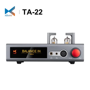 XDUOO TA-22 TA22 Vysoký Výkon Bluetooth 5.1 DAC AMP Trubice Rovnováhu Slúchadlový Zosilňovač dual ES9038Q2 PCM 32bit/384KHz DSD256