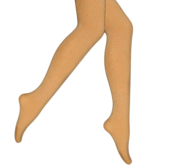 Krasokorčuľovanie pančuchové Nohavice Pantyhose Drahokamu Korčuľovanie Ponožky Trikot Tepelnej Prípravy Nohavice, Pančuchy Gymnastika Ženy 70-180 kg